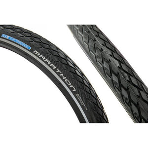 SCHWALBE Marathon Racer 35-349 18x1 1/3 Black Brompton - Sticky Bottle