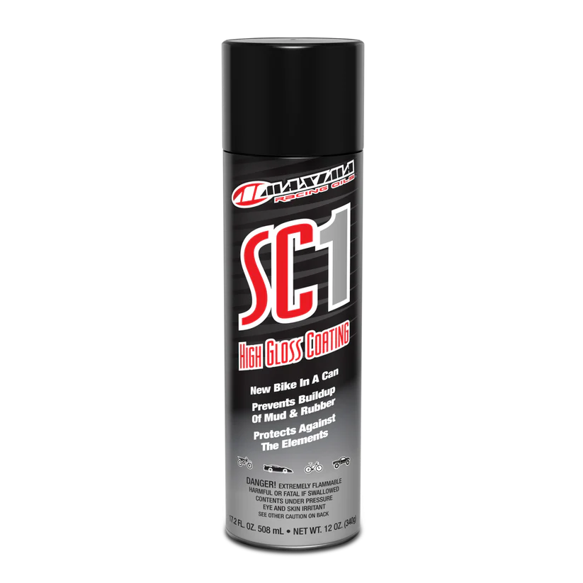 MAXIMA High Gloss SC1 Clear Coat Silicone Spray 12oz/508ml - Sticky Bottle