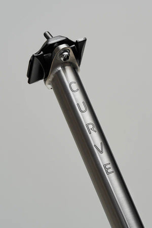 CURVE Titanium Seatpost - Sticky Bottle