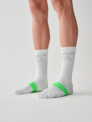 MAAP World Tour Sock White/ Geenedge