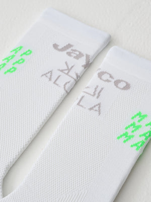 MAAP World Tour Sock White/ Geenedge