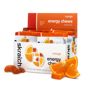 SKRATCH Energy Chew Sport Fuel  50gr Sachet Orange single