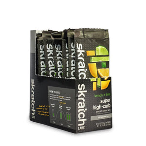 SKRATCH Super High Carb Sport Drink mix 53g Lemon Lime single